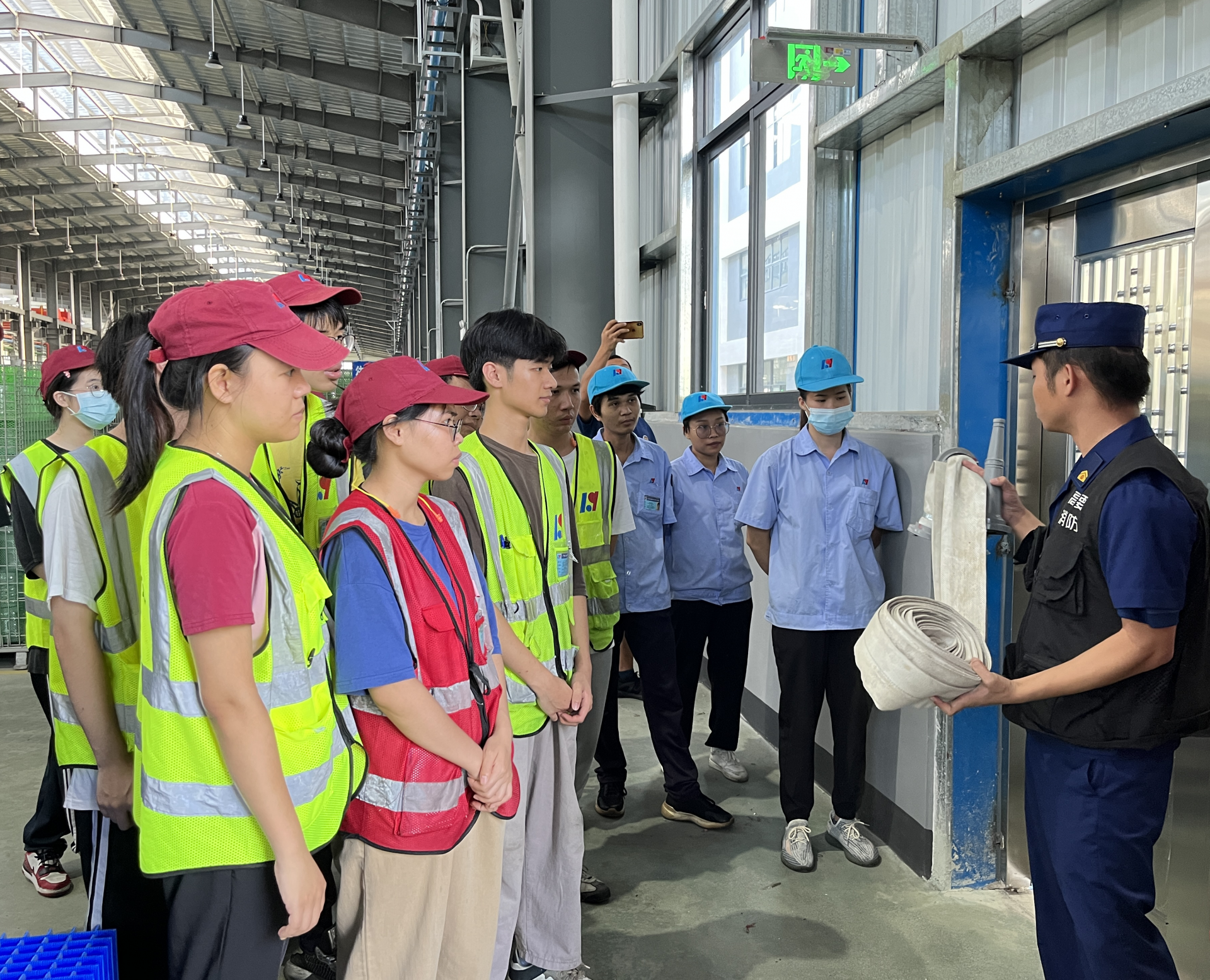 力源科技消防演練